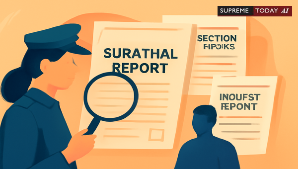 Admissibility of Witness Statements under Section 161 CrPC in Surathal Inquest Reports