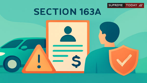 Finality and Non-Adjustability of Section 163-A Motor Vehicles Act Compensation Claims