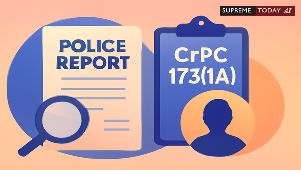Default Bail Impact from Incomplete Police Investigation Under Section 173(1A) CrPC