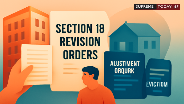 Section 18 UP Urban Buildings Act: Revising Allotment and Eviction Orders