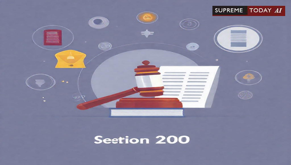 Is a Statement under Section 200 CrPC Considered Substantive Evidence in Criminal Trials?