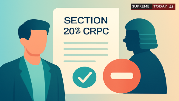Applying for Exemption from Personal Appearance under Section 205(1) CrPC: Judicial Standards