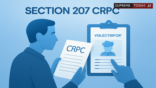 Mandatory Supply of Police Reports and Witness Statements Under Section 207 of the CrPC