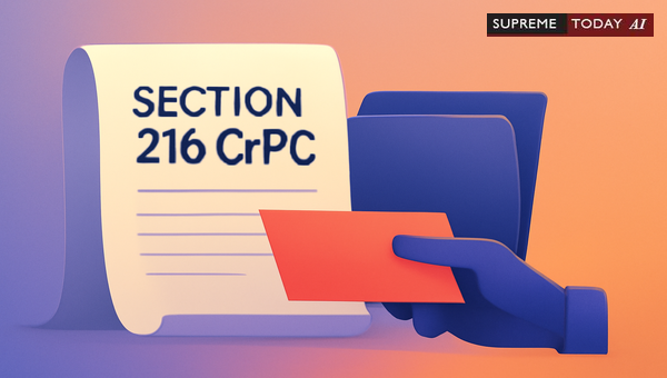 Judicial Discretion in Altering or Adding Charges Under Section 216 CrPC Before Judgment