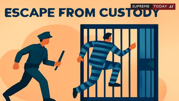 Section 224 IPC Penalties for Custodial Escape Despite Missing Jail Entry or Exit Records