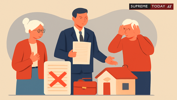 Reversing Property Transfers Under Section 23 of the Senior Citizens Act for Maintenance