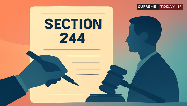 Section 244 CrPC Compliance: Prosecution Evidence and Charge Reading in Warrant Cases