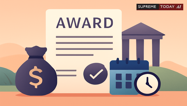 Lapse of Award Under Section 25 of 2013 Land Act and Madras High Court Judicial Interpretations