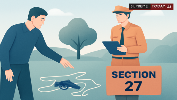 Admissibility of Weapon Recoveries from Open Spaces Under Section 27 Evidence Act