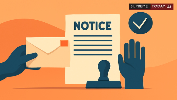 Presumption of Service Under Section 27 General Clauses Act: Judicial Application and Rebuttal