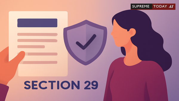 Section 29 PWDV Act: Burden of Proof on Appellant to Substantiate Errors in Magistrate Orders