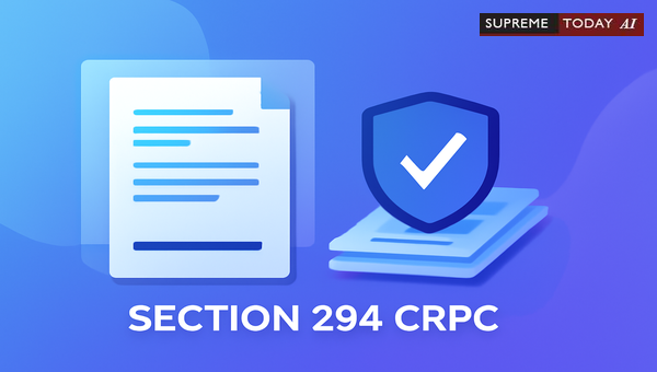Rejection Patterns in Section 294 CrPC Petitions: Procedural Waivers and Judicial Discretion