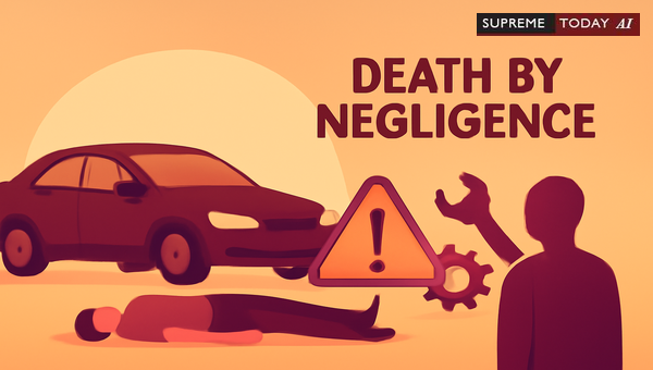 Is Section 304A IPC an Offence Against Society? Interpreting Death by Negligence Precedents