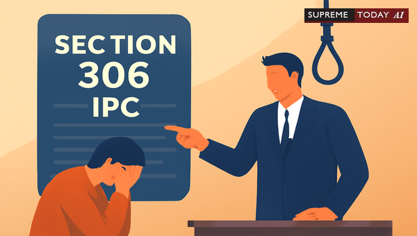 Section 306 IPC Liability for Public Servants Discharging Official Duties