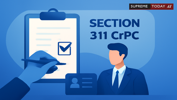 Judicial Standards for Summoning and Recalling Witnesses Under Section 311 of the CrPC