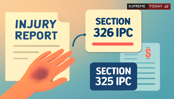 Section 326 IPC Proceedings Without Medical Reports: Charge Reduction and FIR Quashing