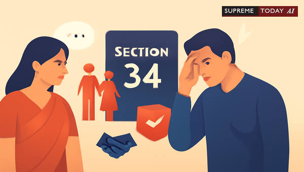 Defending Against Section 34 IPC and Joint Liability in Matrimonial Cruelty Allegations