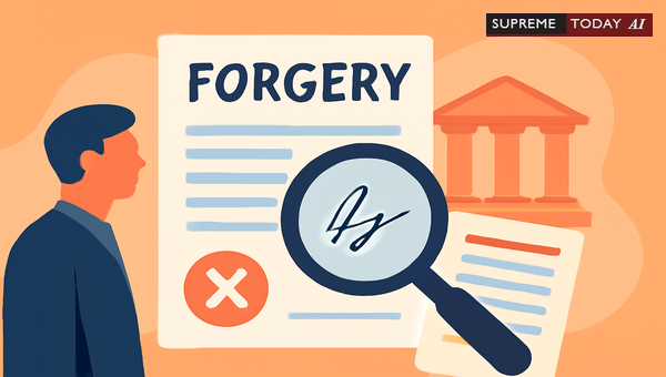 Need for Section 340 CrPC Complaint to Prosecute Forgery After Civil Court Findings