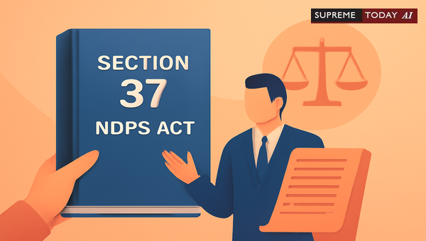 Section 37 NDPS Act Bail: Interpreting the Thamisharasi Precedent on Commercial Quantity