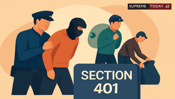 Section 401 IPC Liability: Interpreting Membership in Gangs of Habitual Thieves