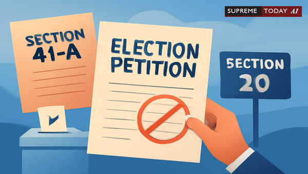 Limitations of Section 41-A MP Municipalities Act: Why Election Petitions Are Required