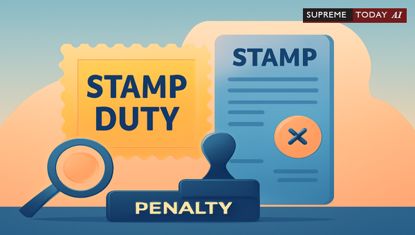 Penalty Applicability Under Section 41 of the Indian Stamp Act for Unstamped Instruments