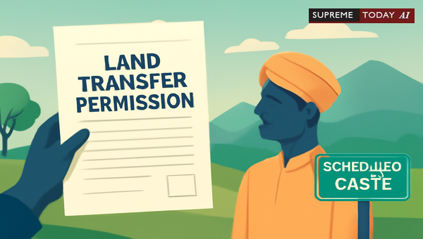 Section 46 CNT Act Permissions: Applicability to Scheduled Caste Land Transfers Clarified