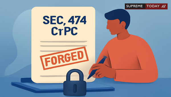 Section 474 CrPC Prosecution Procedures for Forged Valuable Security Documents