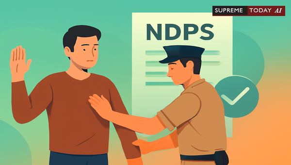 Section 50 NDPS Compliance: Does Mere Consent to Police Search Invalidate Evidence?