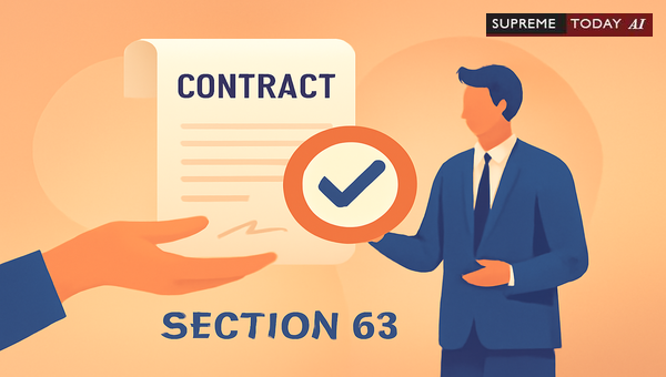 Unilateral Waiver of Contract Performance: Understanding Section 63 of the Indian Contract Act