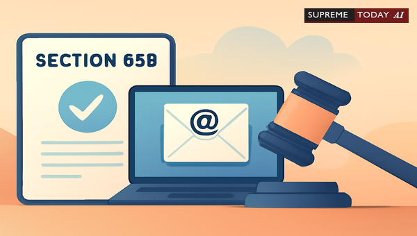 Admissibility of Emails in Money Recovery Suits: Mandatory Section 65B Certificate Compliance