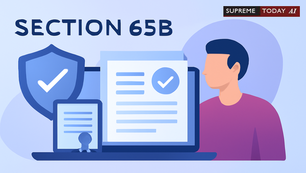 Is Personal Verification Mandatory for Section 65B Indian Evidence Act Certification?