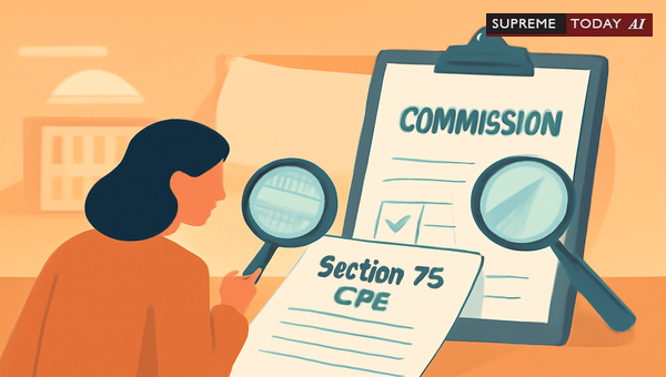 Procedural Requirements for Issuing Commissions under Section 75 of the Civil Procedure Code