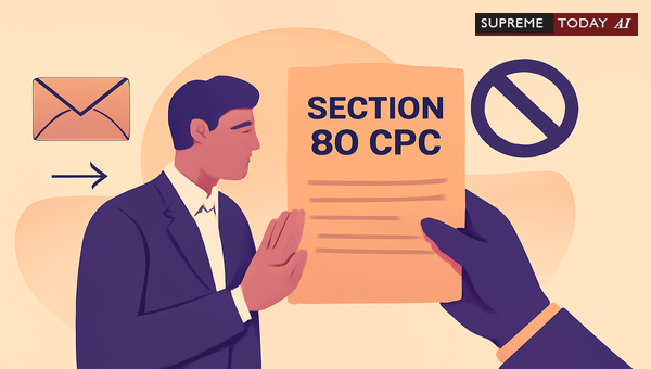Defendant Objections to Lack of Section 80 CPC Notice and Waiver by Litigation Conduct