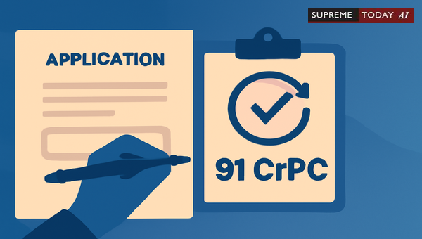 Can Delay Hinder Section 91 CrPC Applications for Document Production in Criminal Trials?