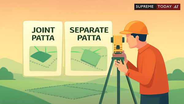 Securing Separate Patta for Joint Property: Overcoming Surveyor Boundary Demarcation Challenges