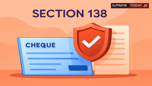 Admissibility of Security Cheques as Defence in Section 138 NI Act Dishonour Cases