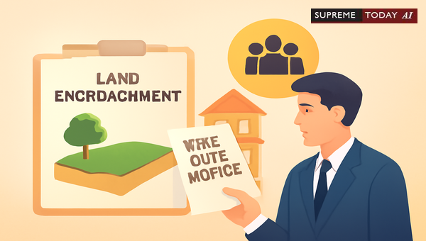 When Pre-Suit Notice to Sehkari Samiti Is Unnecessary for Illegal Land Encroachments
