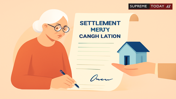 Cancellation of Settlement Deeds Executed Before Attaining Senior Citizen Age: Legal Analysis