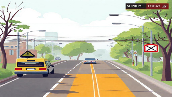 Determining Whether Service Roads Are Two-Way Under Traffic Management and Legal Standards