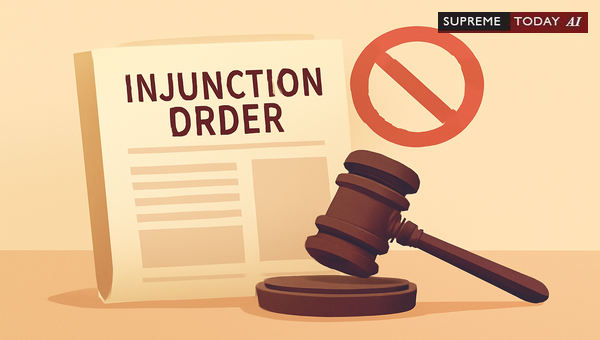 Serving Injunction Orders on Newspaper Editors: Legal Framework and Liability Standards