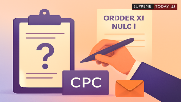 Procedural Requirements for Serving Interrogatories Under Order XI of the Code of Civil Procedure