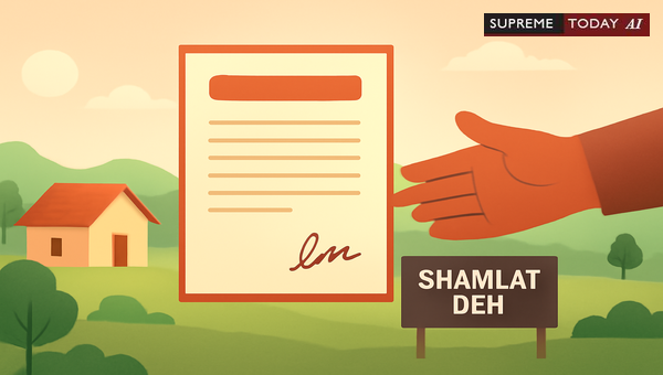 Shamlat Deh Land Disputes: Punjab Village Common Lands Act Vesting and Jurisdiction