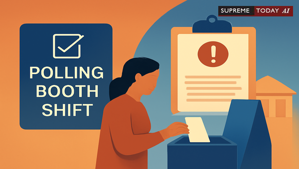 Polling Booth Shifting Without Notice: Determining Material Impact on Election Outcomes