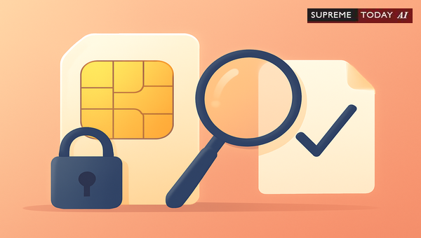 Are SIM Cards Legally Classified as Personal Property for Seizure and Commercial Tax Purposes
