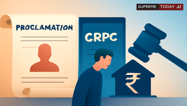 Can Proclamation and Property Attachment under CrPC be Ordered Simultaneously?