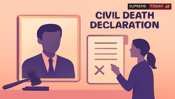 Applying Section 108 Presumption of Death Simultaneously with Civil Death Declarations