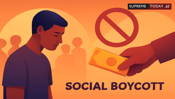 Does Social Boycott Without Property Demand Constitute Extortion Under IPC Section 383