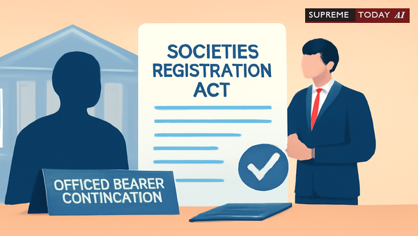Officer Bearer Continuation Disputes Under Societies Act: Allahabad High Court Perspective