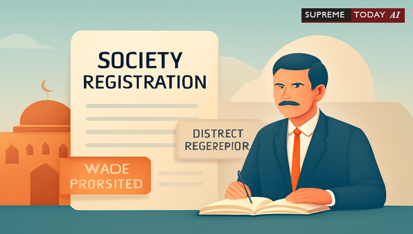 Can Societies Register Under Societies Registration Act for Managing Waqf Properties